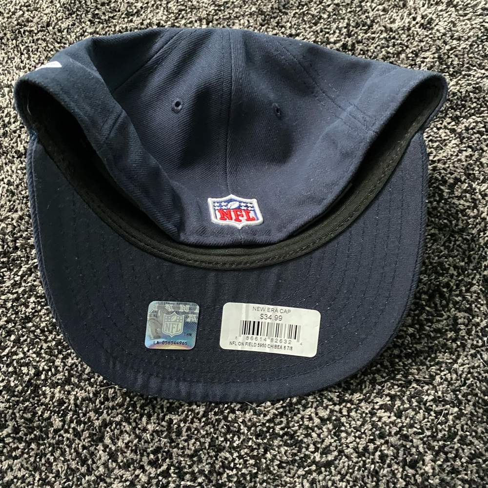 New Era 59Fifty Chicago Bears Logo Hat Mens 6 7/8 NWT